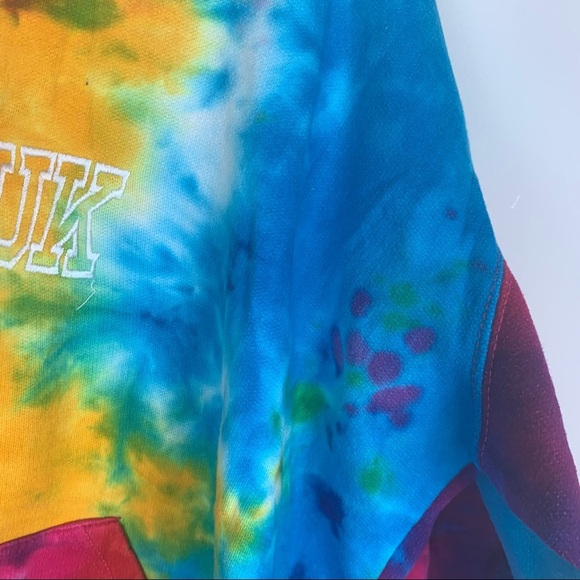 MONTAUK THE END Exist Tie Dye Cree Neck Sweater - Picture 3 of 9